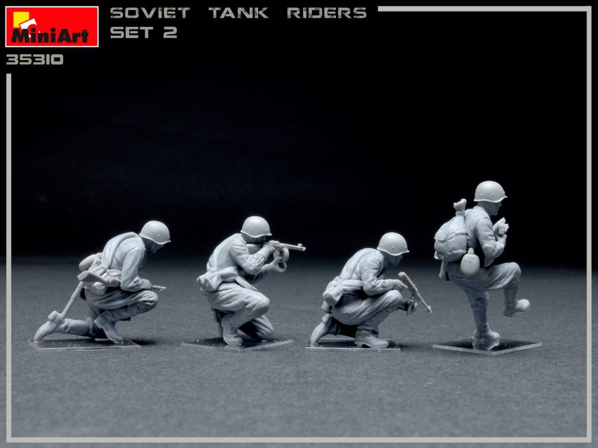 MiniArt 35310 SOVIET INFANTRY TANK RIDERS SET 2 1/35 – imagen 3