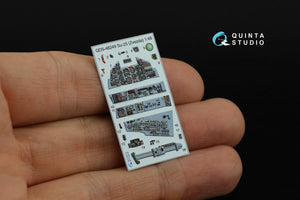 Quinta Studio QDS-48249 Su-25 3D-Printed &amp;amp; colored Interior on decal paper (Zvezda) 1/48 – immagine 9
