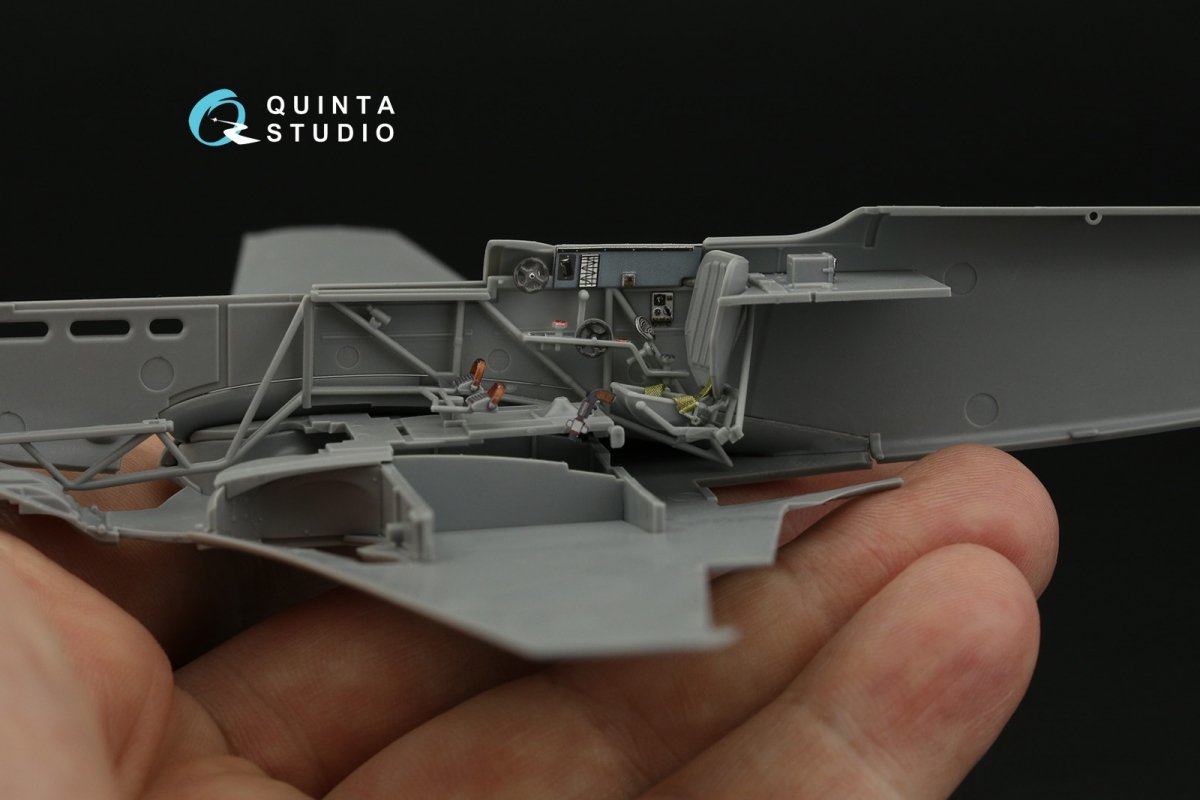 Quinta Studio QD48398 Yak-9T 3D-Printed &amp;amp; coloured Interior on decal paper (Zvezda) 1/48 – zdjęcie 11
