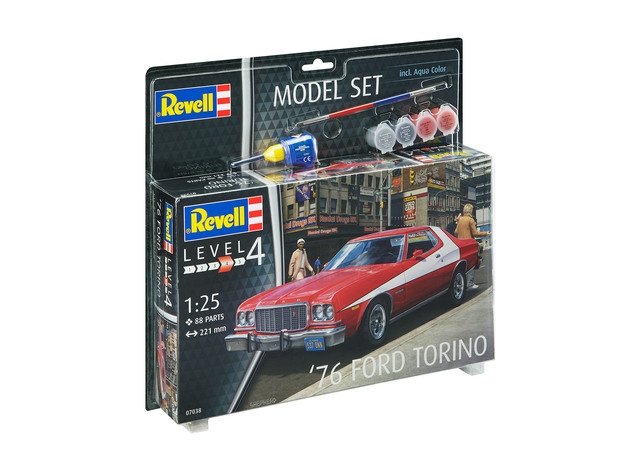 Revell 67038 76 Ford Torino Model Set 1/25