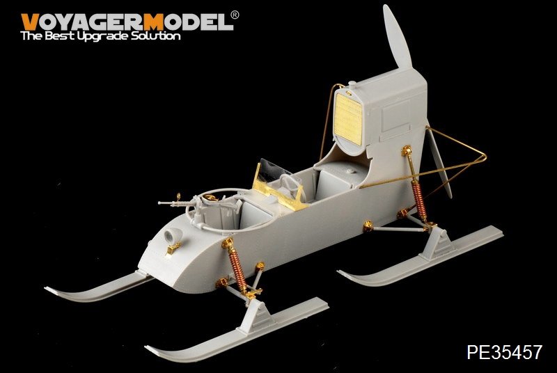 Voyager Model PE35457 WWII Soviet Aerosan RF-8/GAZ-98 for TRUMPERTER 02322 1/35 – Bild 5