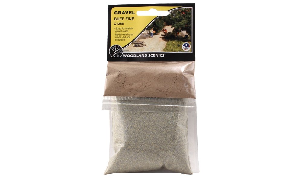 Woodland Scenics WC1288 Gravel Buff Fine - żwir drobny – Bild 2