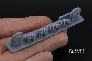 Quinta Studio QT48035 I-16 Wheels (early type) with separate hubs and weighted tires (all kits) 1/48 – immagine 5