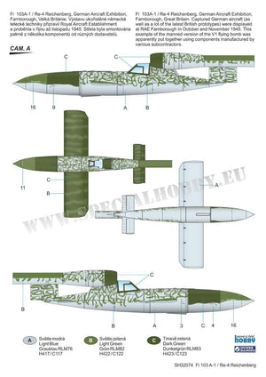 Special Hobby 32074 Fieseler Fi 103R / V-1 Reichenberg 1/32 – immagine 4
