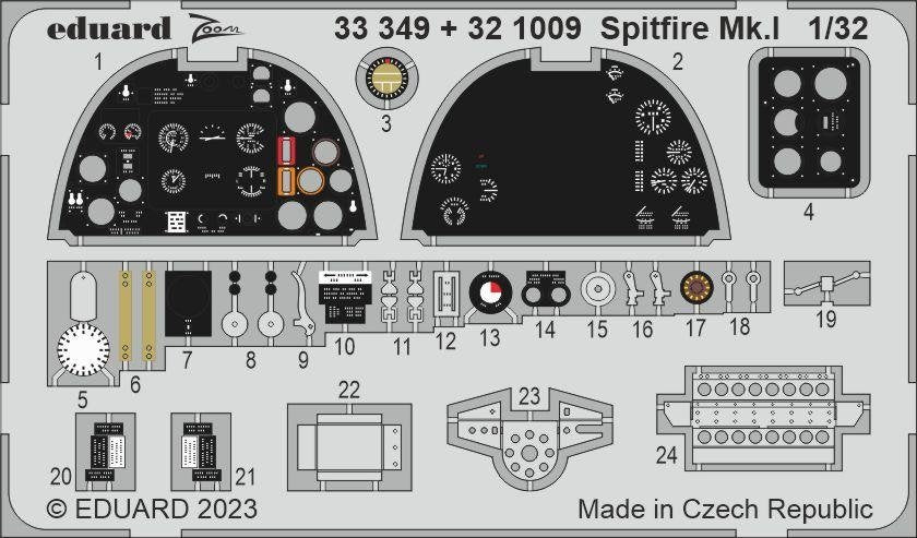 Eduard 321009 Spitfire Mk. I KOTARE 1/32