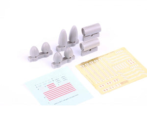 Eduard SIN64846 P-51D armament &amp;amp; fuel tanks AIRFIX 1/48 – immagine 7