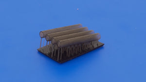Omask 107210 He 219 exhausts (Dragon) 3D print 1/72 – imagen 3