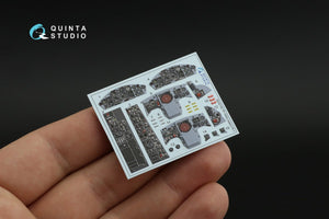 Quinta Studio QD32130 TF-104G 3D-Printed &amp;amp; coloured Interior on decal paper (Italeri) 1/32 – Bild 4