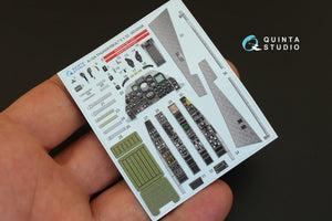 Quinta Studio QD32008 A-10A 3D-Printed &amp;amp; coloured Interior on decal paper (for Trumpeter kit) 1/32 – Bild 3