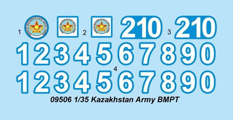 Trumpeter 09506 BMPT (Kazakhstan Army) 1/35 – imagen 11
