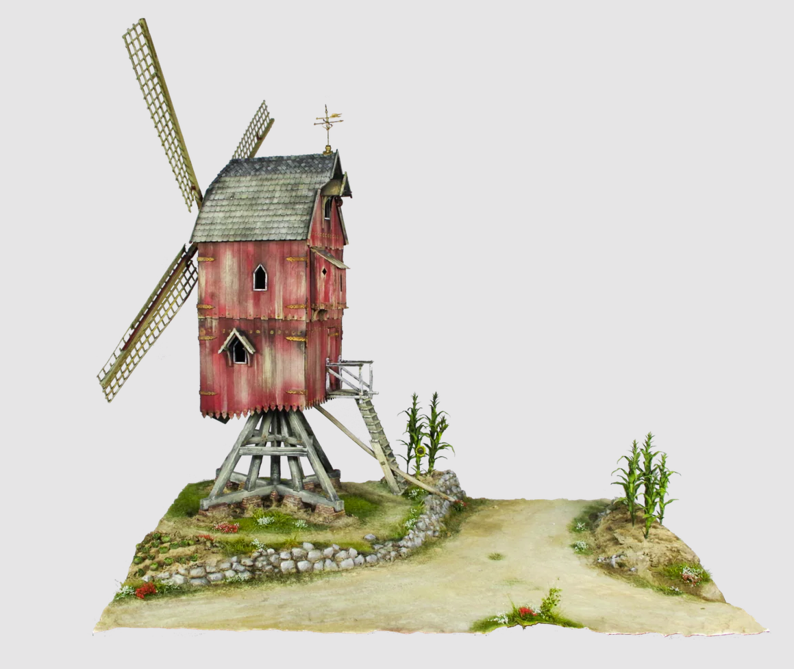 RT-Diorama 35049 European Windmill 1/35 – image 4