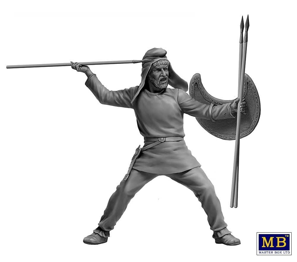 Master Box 32021 Greco-Persian Wars Series. Persian Lightly Armed Warrior (Takabara) 1/32 – immagine 4