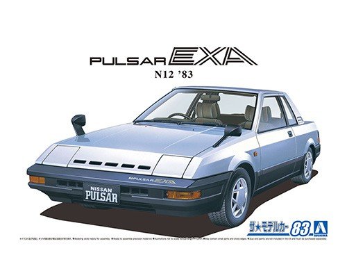 Aoshima 06272 Nissan HN12 Pulsar Exa &amp;#39;83 1/24