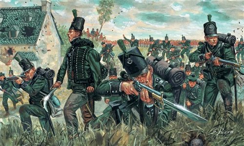 Italeri 6083 British 95th rgt Green Jackets 1/72