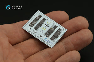 Quinta Studio QD+48347 FA-18D late 3D-Printed coloured Interior on decal paper (Hasegawa) (with 3D-printed resin parts) 1/48 – imagen 6