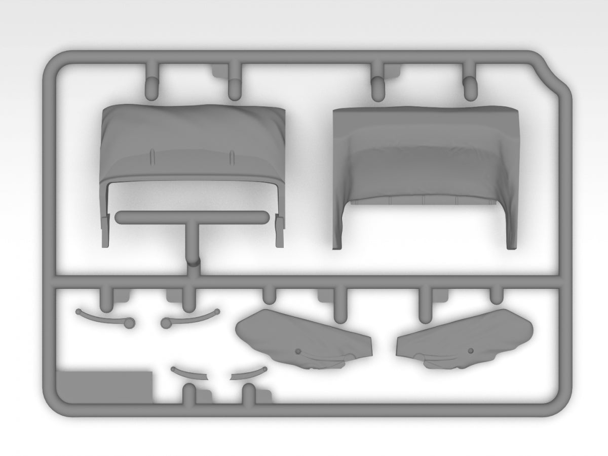 ICM 35543 Typ 320 (W142) Cabriolet B German Passenger Car 1/35 – Bild 5