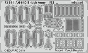 Eduard 73641 AH-64D British Army ACADEMY 1/72 – imagen 2