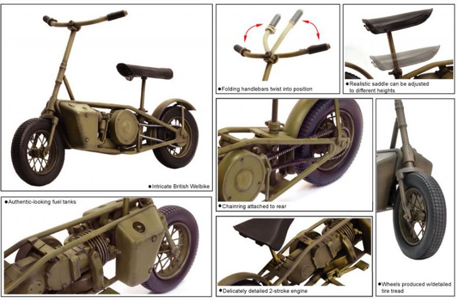 Dragon 75034 British Welbike 1/6 – image 3