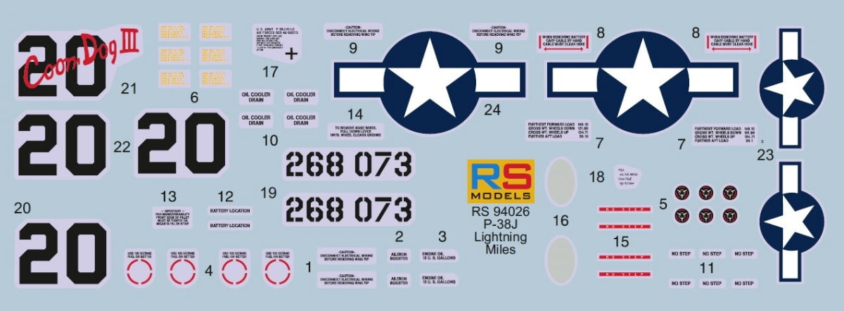 RS Models 94026 Lockheed P-38 J-15 LO - Battle over Moravia (Limited Edition) 1/72 – Bild 3