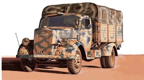 Italeri 6606 Kfz. 305 3 ton. Truck 1/48