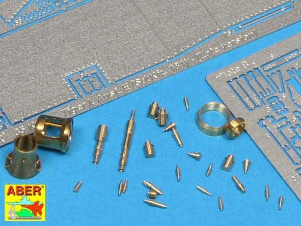 Aber 35K10 Pz.Kpfw. VI Ausf.E (Sd.Kfz.181) Tiger I – Late version (premium set) 1/35 – zdjęcie 6