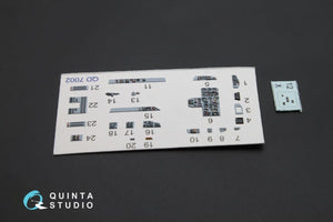 Quinta Studio QD72002 MiG-29 9-13 3D-Printed &amp;amp; coloured Interior on decal paper for 7278 Zvezda kit 1/72 – zdjęcie 3