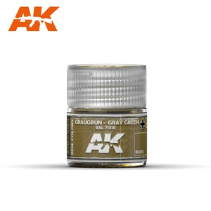 AK Interactive RC053 GRAUGRÜN – GRIS-VERT RAL 7008 10 ml
