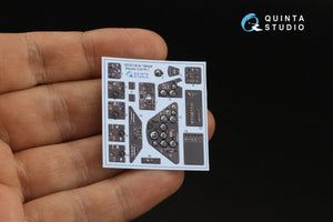 Quinta Studio QD32138 Ar 196A/B 3D-Printed &amp;amp; coloured Interior on decal paper (Revell) 1/32 – immagine 4