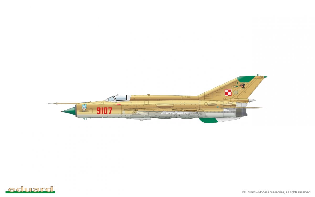 Eduard 84177 MiG-21MF 1/48 – zdjęcie 3
