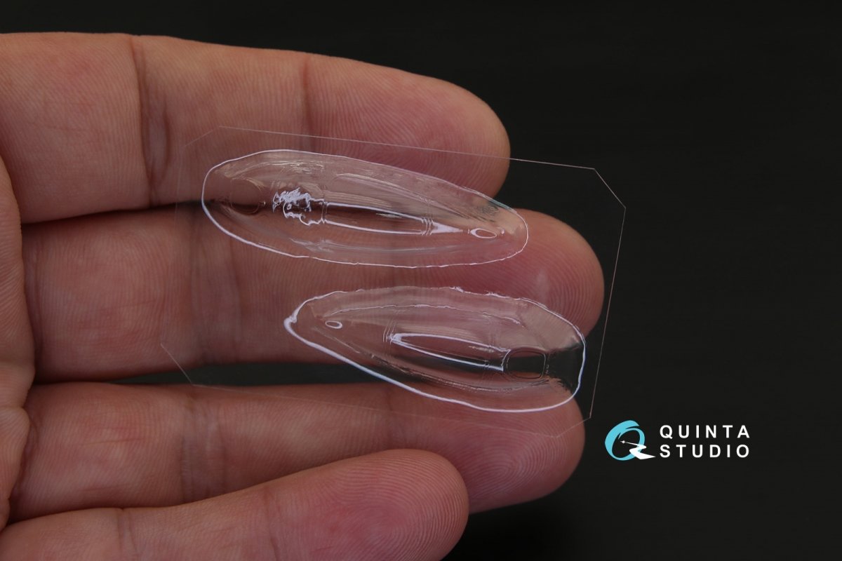 Quinta Studio QC72026 MiG-15 vacuformed clear canopy (for Eduard kit) 1/72 – immagine 2