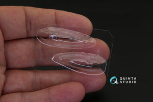 Quinta Studio QC72026 MiG-15 vacuformed clear canopy (for Eduard kit) 1/72 – immagine 2