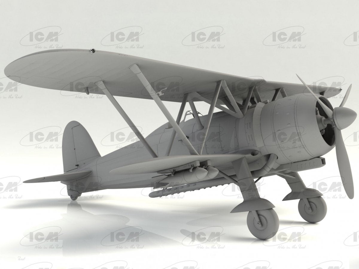 ICM 32020 Fiat CR.42 Falco WWII Italian Fighter 1/32 – Bild 4