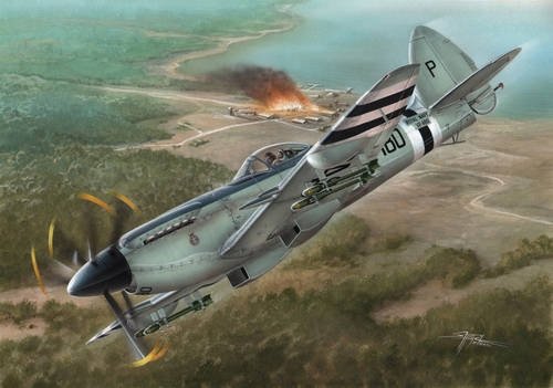 Special Hobby 72259 Supermarine Seafire FR Mk.47 Korean War Figher Bomber Hi-tech 1/72