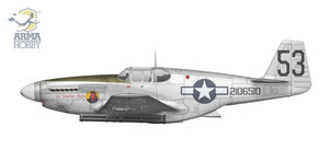 Arma Hobby 70075 P-51B Mustang China, Burma, India 1/72 – zdjęcie 4