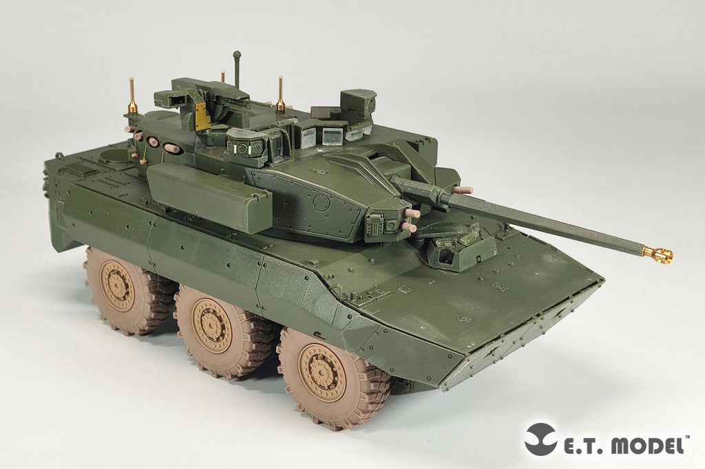 E.T. Model P35-167 Modern French AMX-10RCR Tank Destroyer Sagged wheels 1/35 – immagine 7