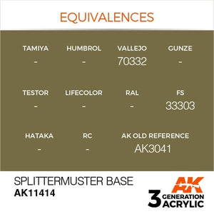 AK Interactive AK11414 Splittermuster Base 17ml – zdjęcie 3