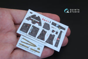 Quinta Studio QD32065 A-1H Skyraider 3D-Printed &amp;amp; coloured Interior on decal paper (for ZM SWS kit) 1/32 – zdjęcie 3