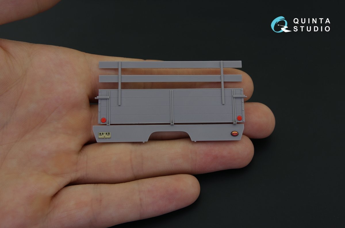 Intérieur imprimé en 3D et coloré sur papier décalcomanie Quinta Studio QD35029 Ford G917T / v3000s (pour kit ICM) 1/35 – image 4