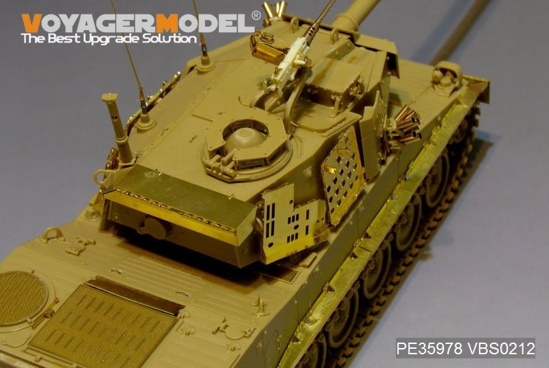 Modèle Voyager PE35978, système d&amp;#39;arme blindé M8 de l&amp;#39;armée américaine moderne (lanceur de fumée inclus), pour PANDA PH35039 au 1/35 – image 8