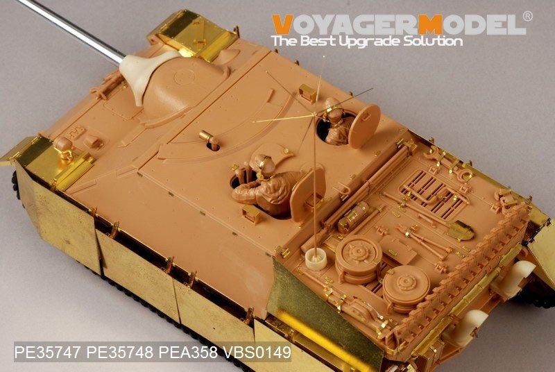 Voyager Model PEA358 WWII German Jagdpanzer IV Schurzen (For TAMIYA) 1/35 – immagine 3