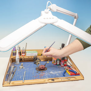 Lightcraft LC8020LED Double-Headed Versatile Task Lamp – zdjęcie 3