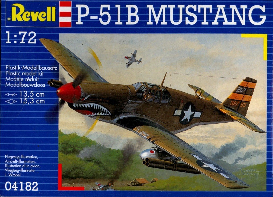 Revell 04182 P-51 B Mustang 1/72