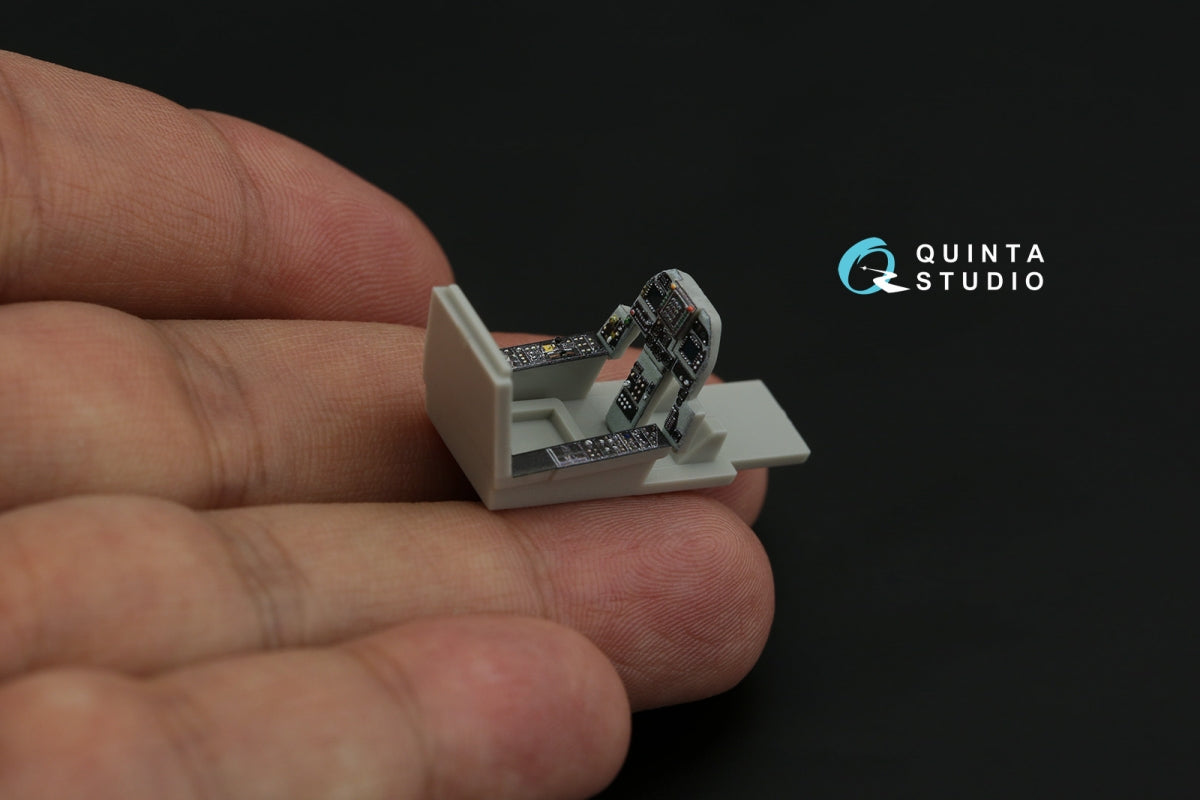 Quinta Studio QD72134 AV-8B late 3D-Printed coloured Interior on decal paper (Hasegawa) 1/72 – Bild 7