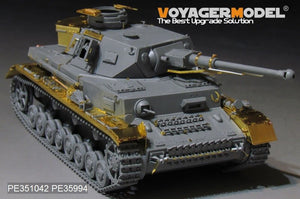 Voyager Model PE351042 WWII German Pz.Kpfw.IV Ausf.F2 Basic For Border BT-003 1/35 – immagine 9
