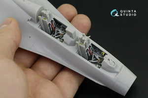Quinta Studio QD48221 F-16B 3D-Printed &amp;amp; coloured Interior on decal paper (Hasegawa) 1/48 – Bild 2