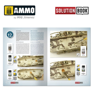 Ammo of Mig 6527 How to Paint WWII German Mid-War Vehicles SOLUTION BOOK 21 (Multilingual Book) – immagine 4