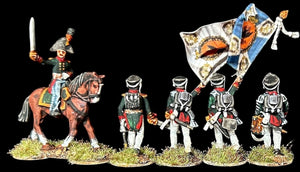 Hat 8352 Napoleonic Russian Infantry - Command (28 Figures) 1/72