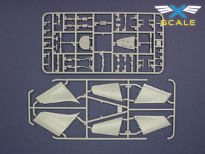 X-Scale 144008 B707-124 Long Range Narrow Body Airliner Continental 1/144 – immagine 9