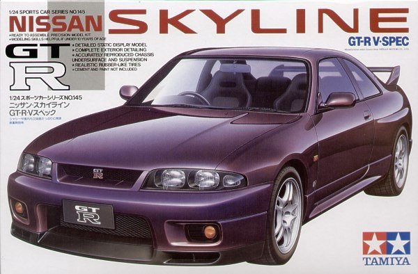Tamiya 24145 Nissan Skyline GT-R V-Spec 1/24