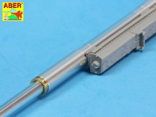 Aber 35L-128 Barrel for German A/T Self Propeled Gun Nashorn with 8,8cm Pak 43/1 L/71 1/35 – Bild 5